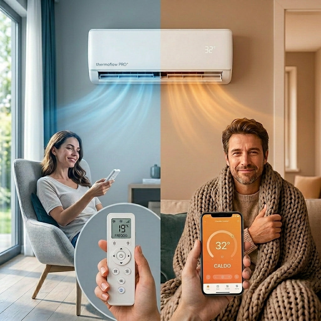 Il Climatizzatore a Muro Caldo/Freddo: Zero Tubi, Zero Unità Esterna, Zero Tecnico
